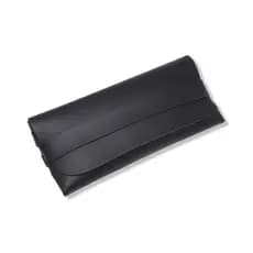 Porta Óculos de Sol Estojo em Couro Sintético case Resistente Premium Luxo Slim