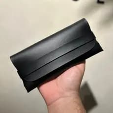 Kit 25 Porta óculos estojo couro ecológico case Atacado Revenda Resistente Capa Aveluda