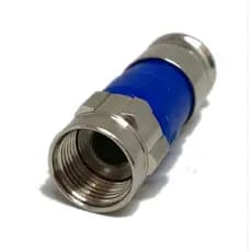 Conector Rg6 Compressao 2 unidades ou 10 unidades