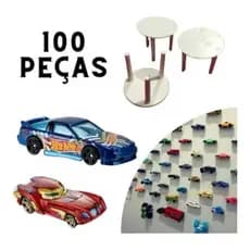 Kit Mesinha, Suporte, Tripé, apoio para pizza 100, 50 ou 200 pcs com ou sem dupla face