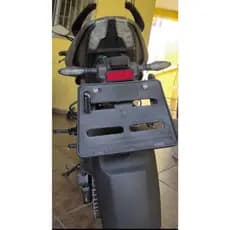 Suporte Protetor De Placa Moto Plástico