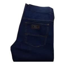 Calça Jeans Masculina Básica Tradicional Trabalho Sem Elastano Servico