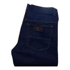 Calça Jeans Masculina Básica Tradicional Com Elastano