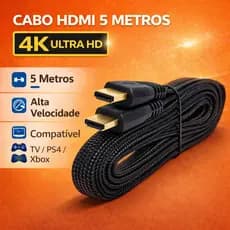 Cabo HDMI 5 Metros