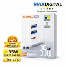 Carregador rápido 35W LELONG