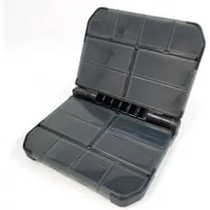 Estojo de Pesca Organizador -  Compacto 12x10x3cm - Ideal para Iscas e Anzóis