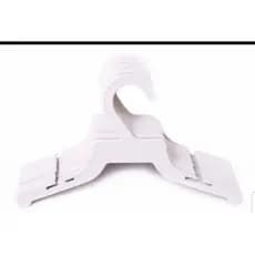50 cabides branco para roupa de bebê infantil