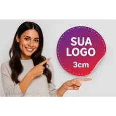 Etiquetas Adesivas 3x3cm Personalizados Adesivo Couchê Qualidade Premium