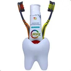 Suporte Porta Escova Dente Creme Pasta Dental Multiuso