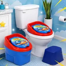 Pinico Infantil Com Redutor De Assento Troninho Sanitario Bebe Reforçado Penico De Transição Menina e menino