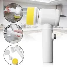 Escova Eletrica de Limpeza 3 em 1 Sem Fio Limpador Multiuso Portátil Pratico Para Cozinha Banheiro