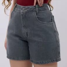 Short Bermuda Jeans - Viena Gray
