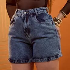 Short Bermuda Jeans Mom - Viena Urban