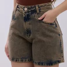Short Bermuda Jeans Viena Coffee