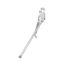 Descanso Pezinho Lateral Universal Biciletas Aro 20 Prateado Ultra Bikes