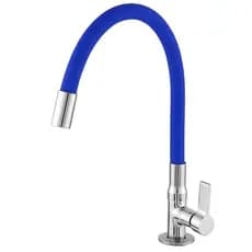 Torneira Bancada Lavatorio de Silicone Azul 1/4 De Volta 2192 C-70