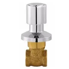 Registro De Gaveta 3/4 C-40 Cromado metal Banheiro Chuveir Parede