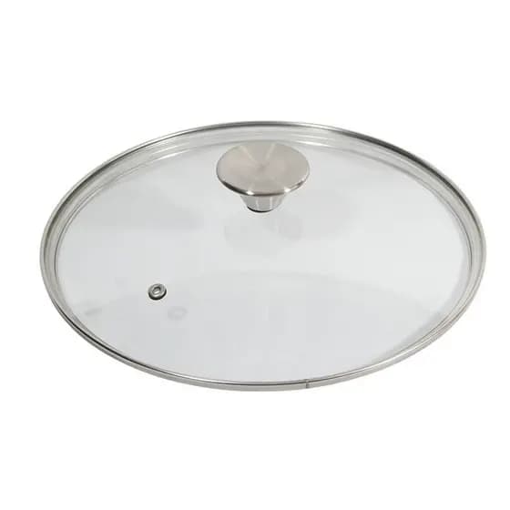 Tampa De Vidro Temperado N18 Com Pomel Inox