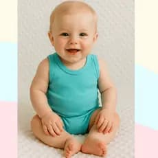 Kit Com 10 Unidades De Blusa Cavada Para Bebes Em Algodão Confortável