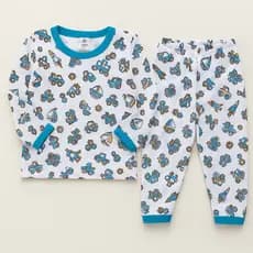 Conjunto Para Dormir Malha Fria Que Nao Amassa Para Bebes PMG