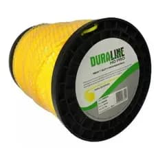 Bobina Fio Nylon Roçadeira 3mm Quadrado 2kg 245m Duraline