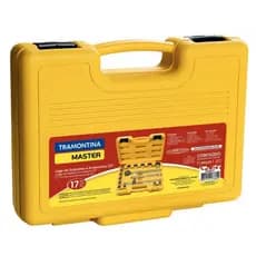 Jogo de Soquetes Tramontina 1/2 17 Peças 8 a 30mm Estriado Profissional Alta Resistência
