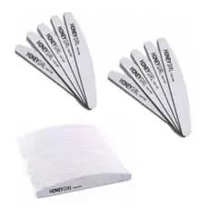 Lixa Boomerang Honey Girl 100/180 Kit C/10 Unidades Para Unha