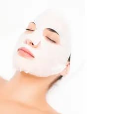 Kit 50 Máscaras Faciais Descartáveis Para Limpeza e Hidratação da Pele