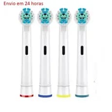 04 Refil Compatível Escova Elétrica Oral Precision Clean Etc