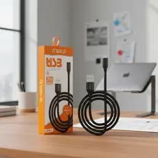 Cabo USB Tipo C Reforçado em Borracha | Cabo USB-C Carregamento Rápido | Cabo Tipo C Android Samsung Xiaomi Motorola | C
