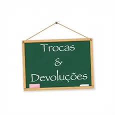 Anuncio Referente a Trocas e Devoluções Acordadas Com Clientes