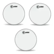 Kit 3 Peles Batedeiras Grossas 8” Leitosa para Bacurinha ou Repique