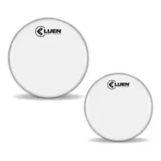 Pele Batedeira Grossa Leitosa Kit 6 E 8 Pol. Luen Percussão