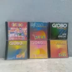 6 Cds coleção globo diversos gêneros (LER DESCRIÇÃO)