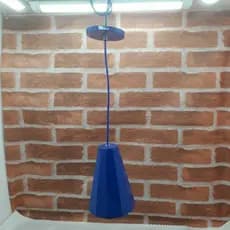 luminária contemporânea (não acompanha lâmpada)