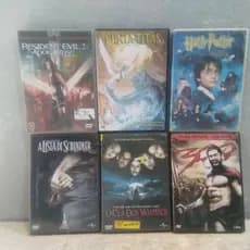 6 dvds ação - Harry Potter (LER DESCRIÇÃO)