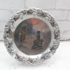 Prato  decorativo expositor nossa senhora de Fátima ( leia descrição)