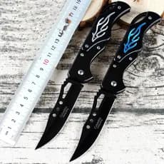 Canivete-A Esportivo Automático Acampamento Caça Pesca 22cm