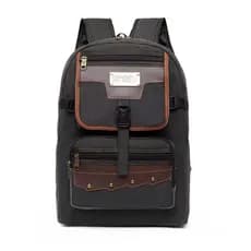 Mochila de Lona Masculina Grande 35L Reforçada Resistente Alta Qualidade Escolar Trabalho Viagem Camping Trilha