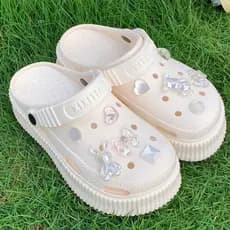 Chinelo Babuche Sandália Antiderrapante Scaleno Super Leve Em Eva Com Acessórios