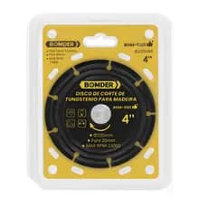 Top Center Online Disco de corte para madeira em tungstênio 105 x 20 mm - Bomvink