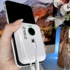 Mini Carregador Portátil Turbo 10000mah - Cor aleatória