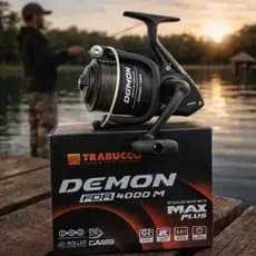 Molinete Trabucco Demon FDR 4000M Max Plus 5.2:1 Drag Potente Carretel Long Cast Pesca