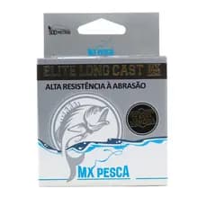 Linha de Pesca Elite Long Cast 300M Transparente – Monofilamento de Baixa Memória e Alta Resistência