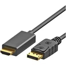 Cabo Conversor HDMI para DisplayPort 1,8m Preto -