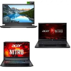 Notebooks Gamer Acer / Dell - 16GB RAM - SSD - WINDOWS 11 - Semi Novo