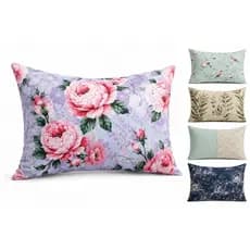 Travesseiro Estampado Premium Macio e Confortável | Capa Decorativa Luxo para Cama Casal e Solteiro