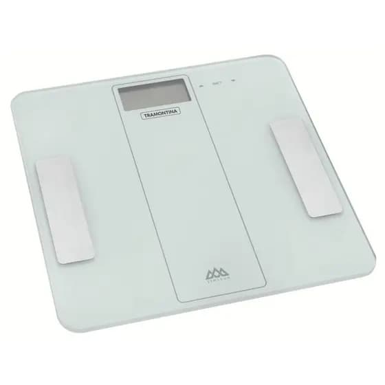 Balança Digital Tramontina Vidro P/ Banheiro Smart Adatto Cor Transparente