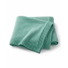 Manta De Tricô Para Bebe Luxo Lisa Premium Antialérgica
