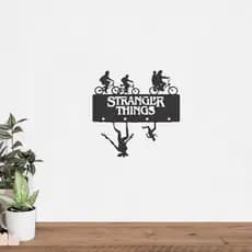 Porta Chaves Stranger Things em Mdf Vazado de 3mm
